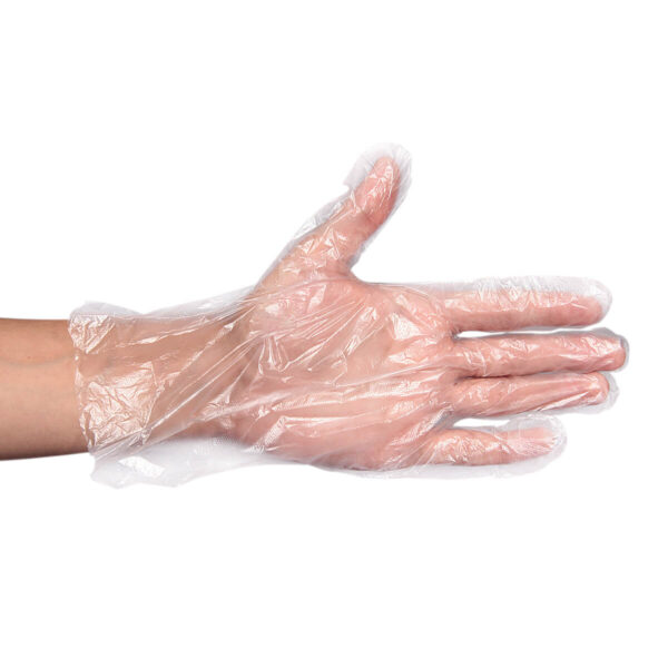 Guante desechable de polietileno HDPE